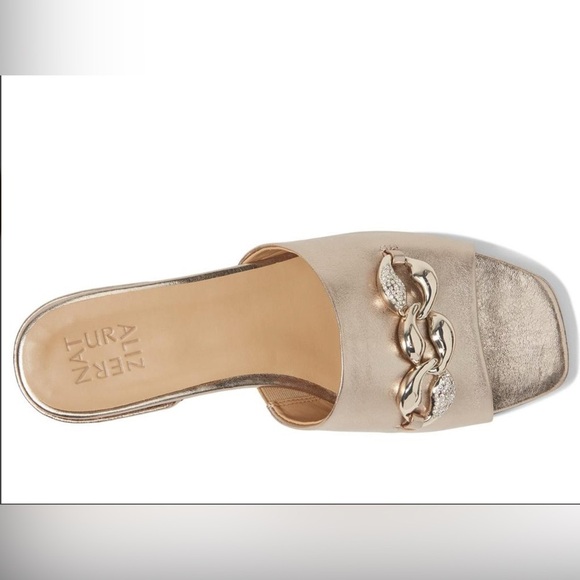 Naturalizer Women's Angie warm Silver sandals /size 6 - Picture 5 of 6